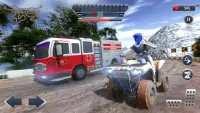 Offroad ATV xe tắc xi Xe đạp Cưỡi Trò chơi Screen Shot 1