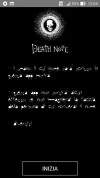 Death App Note Screen Shot 1