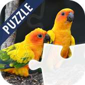 Puzzle avec des oiseaux