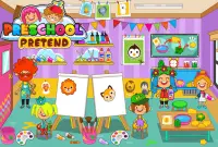 Pretend Preschool Kids Games Screen Shot 0