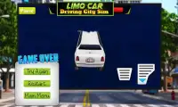 Limo Car Driving City Sim Screen Shot 3