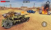 Army tank Vs tank driver: Infantry death-match Screen Shot 2