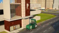 쓰레기 트럭 시뮬레이터 2016 Screen Shot 3