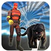 Multi Panther Hero City Crime Battle