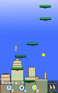 AgentJump Free 8bit Jumper Screen Shot 0