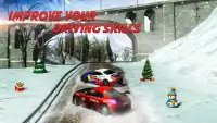 Turbo Samochód Śnieg Wyścigi 3d Screen Shot 3