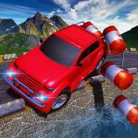 Offroad Jeep Cargo Driving Simulation