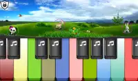 Bear and Little Girl :Colorful Magical Piano Tiles Screen Shot 0