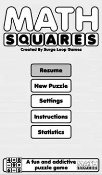 Math Squares Screen Shot 3