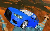 Trek Nyata: Mustahil Future Car Stunt Game Screen Shot 6