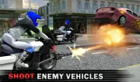 Police Bike Crime Patrol Squad: Gangster Car Chase Screen Shot 5