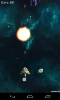 Weltraum-Shooter-Spiel Game Screen Shot 0