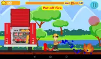 Kids Fire Fighters Training & Rescue Game Screen Shot 6