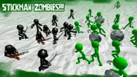 Stickman Simulator: Zombie War Screen Shot 1