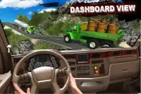 offroad terreno caminhão dirigindo: caminhão jogos Screen Shot 1