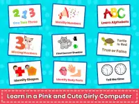 Computer principessa rosa per ragazze Screen Shot 6