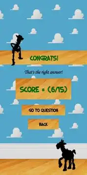 Quiz for Toy Story Screen Shot 5