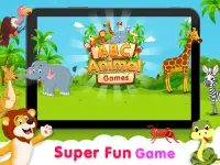 ABC Animal Games - Preschool Games Screen Shot 4