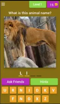 Animal quiz kids trivia pics games Screen Shot 0
