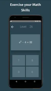 Euler 2: Mental Algebra Game Screen Shot 0
