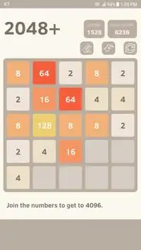 2048 5x5 Screen Shot 2