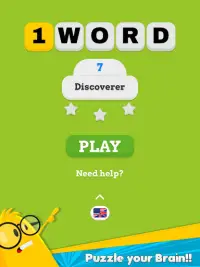1Word! - Free Puzzle Screen Shot 1