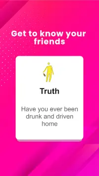 Truth Or Dare Game - Dirty Party Game Screen Shot 3