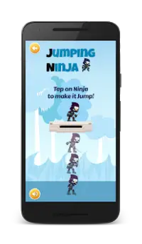 Jumping Ninja Screen Shot 1