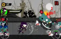 Ninja VS Zombies Screen Shot 2