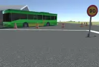 bus simulator 2017 slalom 3D Screen Shot 0
