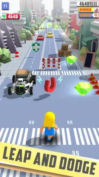 طفل مترو الانفاق لعبة عداء:الهروب تشغيل الألعاب 3D Screen Shot 8