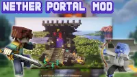 Nether Portal Mod - Old End Dimension Screen Shot 2