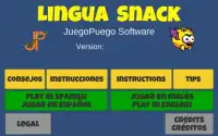 Lingua Snack : English-Spanish Word Game Screen Shot 0