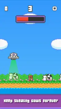 Alien Thief - 👽Cow Abduction Tap Game 🐄 Screen Shot 0