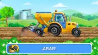Juegos de tractores para niños Screen Shot 1