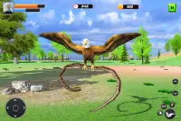 Eagle Simulator: Flying Bird Family Games Screen Shot 12