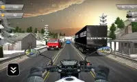 高速道路モト交通ライダー3D Screen Shot 1