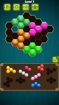Hexa Puzzle - Best Hexagon Blocks Free Game! Screen Shot 4