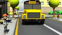 Autobús escolar de conducción Screen Shot 4