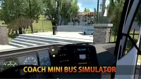 Coach Mini Bus Car Simulator 2 Screen Shot 2