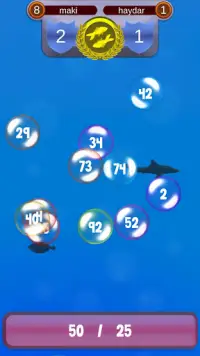 Bubble Math Screen Shot 1