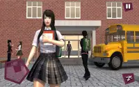 My Virtual High School Girl Simulator Games 2020 Screen Shot 0