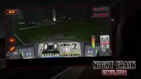 Simulador de trem noturno Screen Shot 0