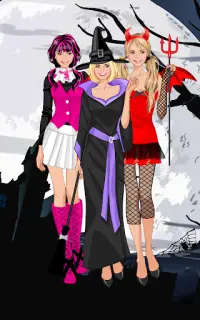 Halloween  dress up game Screen Shot 1