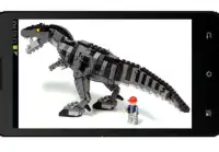 Sliding Puzzle Lego Jurassic Screen Shot 0