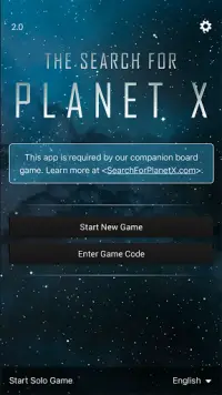 The Search for Planet X Screen Shot 0