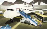 3D Airport Grond Vlucht Staf Screen Shot 17