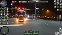 미 육군 트럭 시뮬레이터 : 트럭 주차 게임 Screen Shot 1