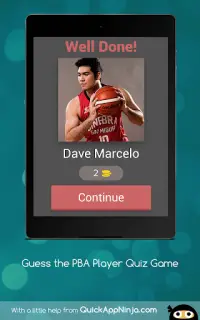 Guess the PBA Player Quiz Game Screen Shot 13