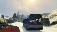 Offroad snow bus 3d sim 2017 Screen Shot 2